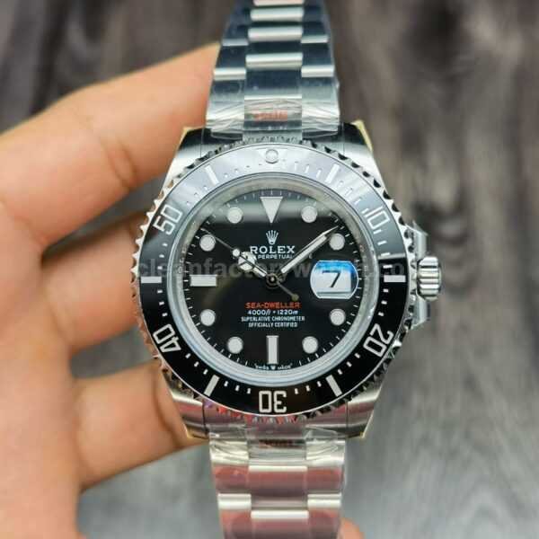JVS Factory Rolex Sea-Dweller 126600-0002 43mm Full 904L Black Dial