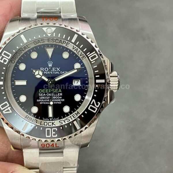 JVS Factory Rolex Sea-Dweller Deepsea 126660 44mm Full 904L Blue Dial