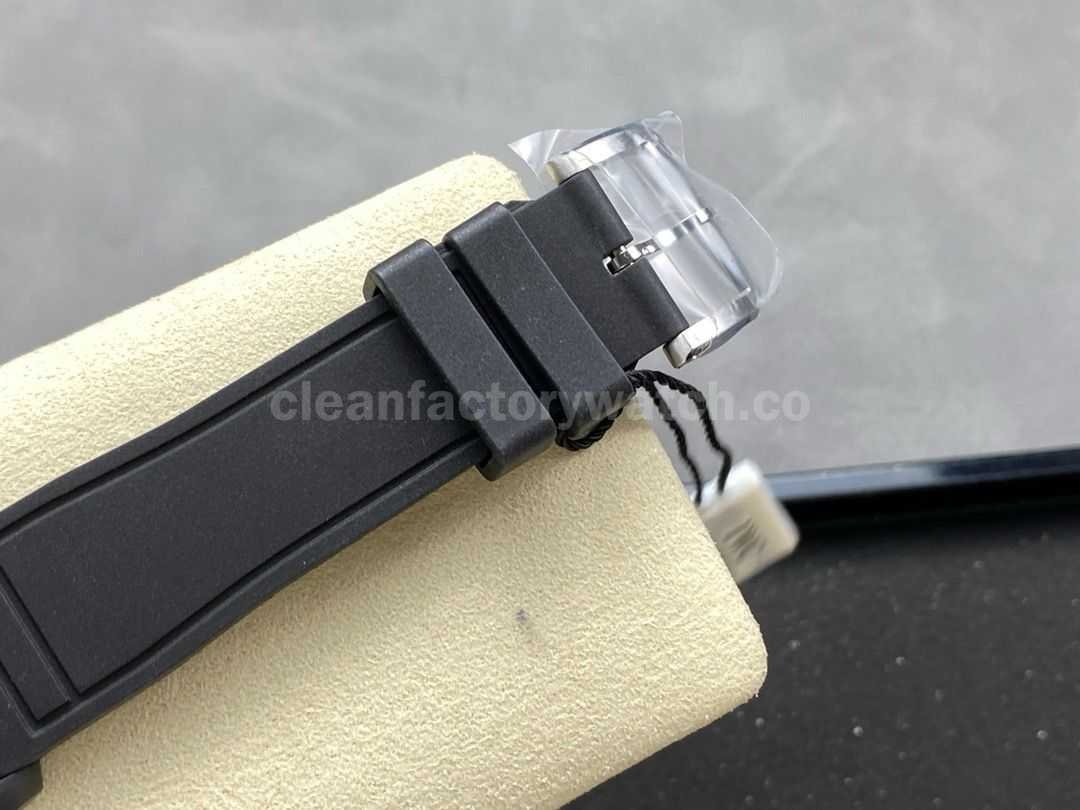 M+Factory IWC Pilot Top Gun IW324711 41mm Ceramic Rubber Strap Arabic Numerals Black Dial (7)