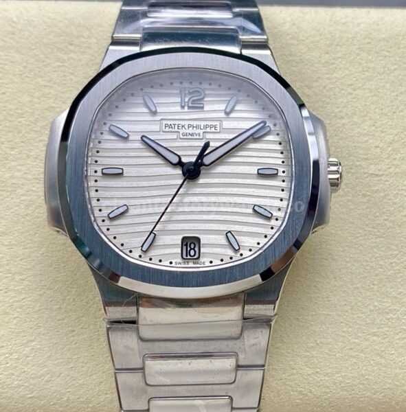 MS Factory Patek Philippe Nautilus 7118/1A-010 35.2mm Full Steel White Dial