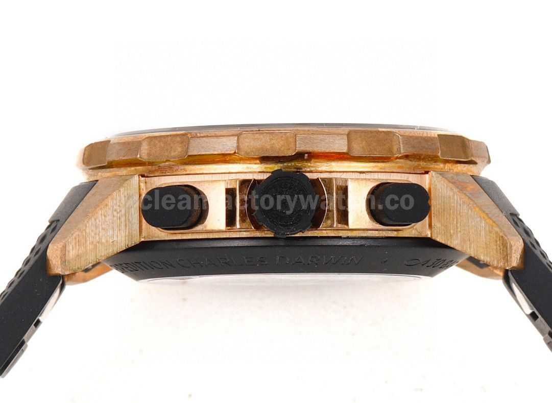 N1 Factory IWC Aquatimer Chronograph IW379503 44mm Bronze Rubber Strap Black Dial (1)