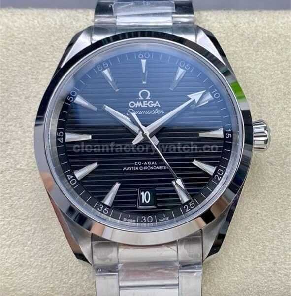 N1 Factory Omega Seamaster Aqua Terra Master Co-Axial Chronometer 220.10.41.21.01.001 41.5mm Full Steel Black Dial