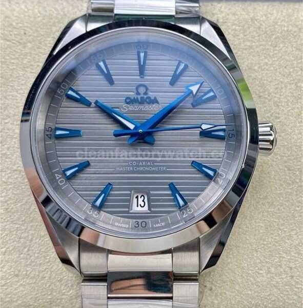N1 Factory Omega Seamaster Aqua Terra Master Co-Axial Chronometer 220.10.41.21.06.001 41.5mm Full Steel Grey Dial