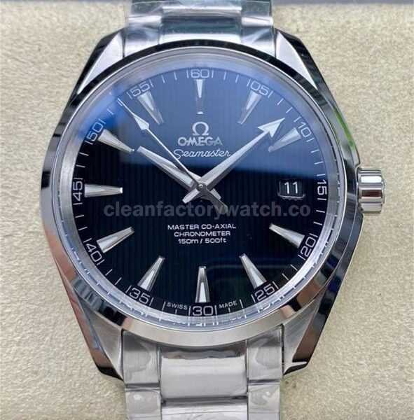 N1 Factory Omega Seamaster Aqua Terra Master Co-Axial Chronometer 231.10.42.21.01.003 41.5mm Full Steel Black Dial