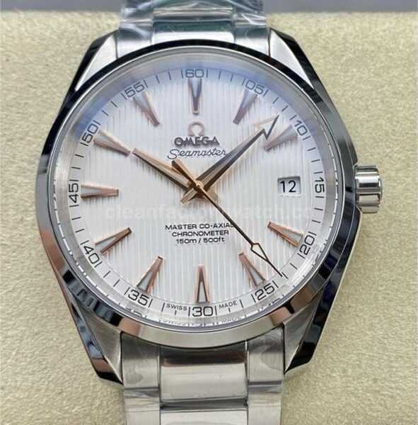 N1 Factory Omega Seamaster Aqua Terra Master Co-Axial Chronometer 231.10.42.21.02.006 41.5mm Full Steel White Dial
