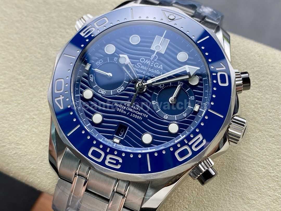 N1 Factory Omega Seamaster Diver 300M Co Axial Chronometer Chronograph (5)