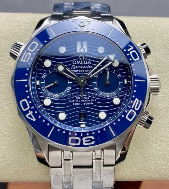 N1 Factory Omega Seamaster Diver 300M Co Axial Chronometer Chronograph (7)