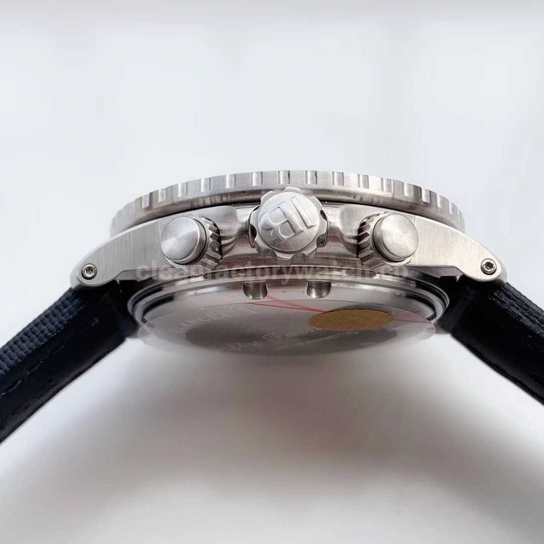 OM Factory Blancpain Fifty Fathoms 5085FB 1140 52B 45mm Steel Textile Strap Blue Dial (5)