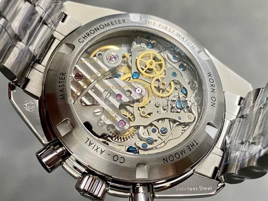 OM Factory Omega Speedmaster Professional Moonwatch 310.30.42.50.04.001 42mm Full Steel White Dial (3)