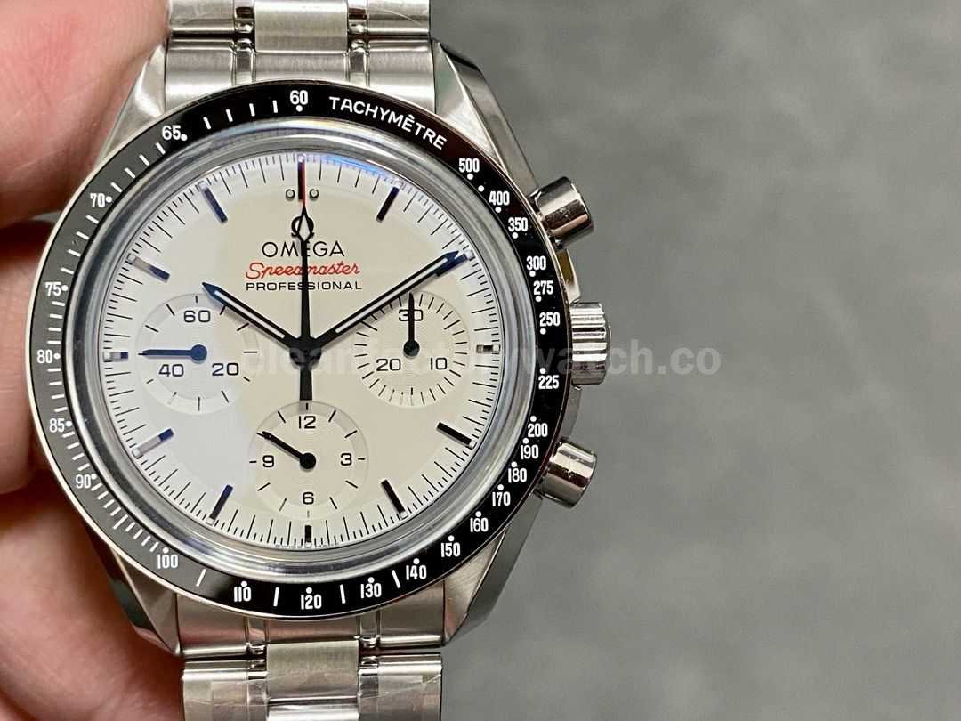 OM Factory Omega Speedmaster Professional Moonwatch 310.30.42.50.04.001 42mm Full Steel White Dial (4)