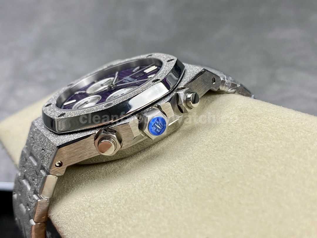 OMF Factory Frosted Audemars Piguet Royal Oak Chronograph 26240BC.GG.1224BC (1)