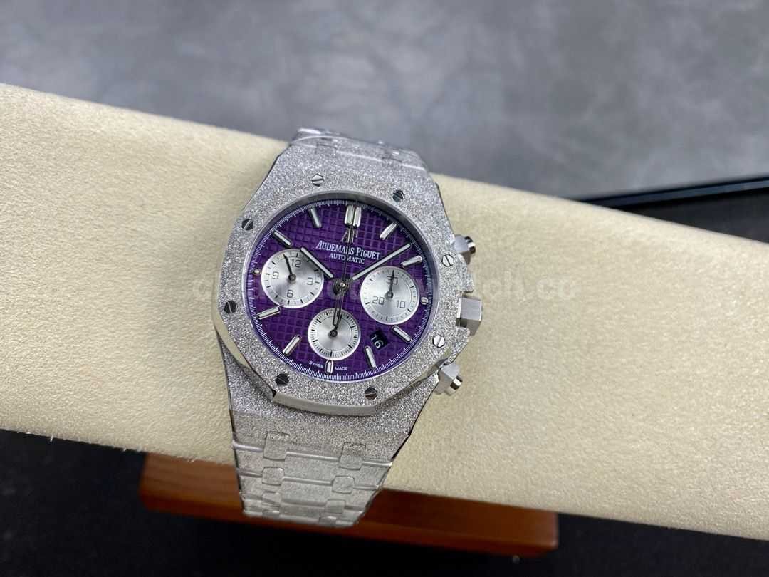 OMF Factory Frosted Audemars Piguet Royal Oak Chronograph 26240BC.GG.1224BC (3)