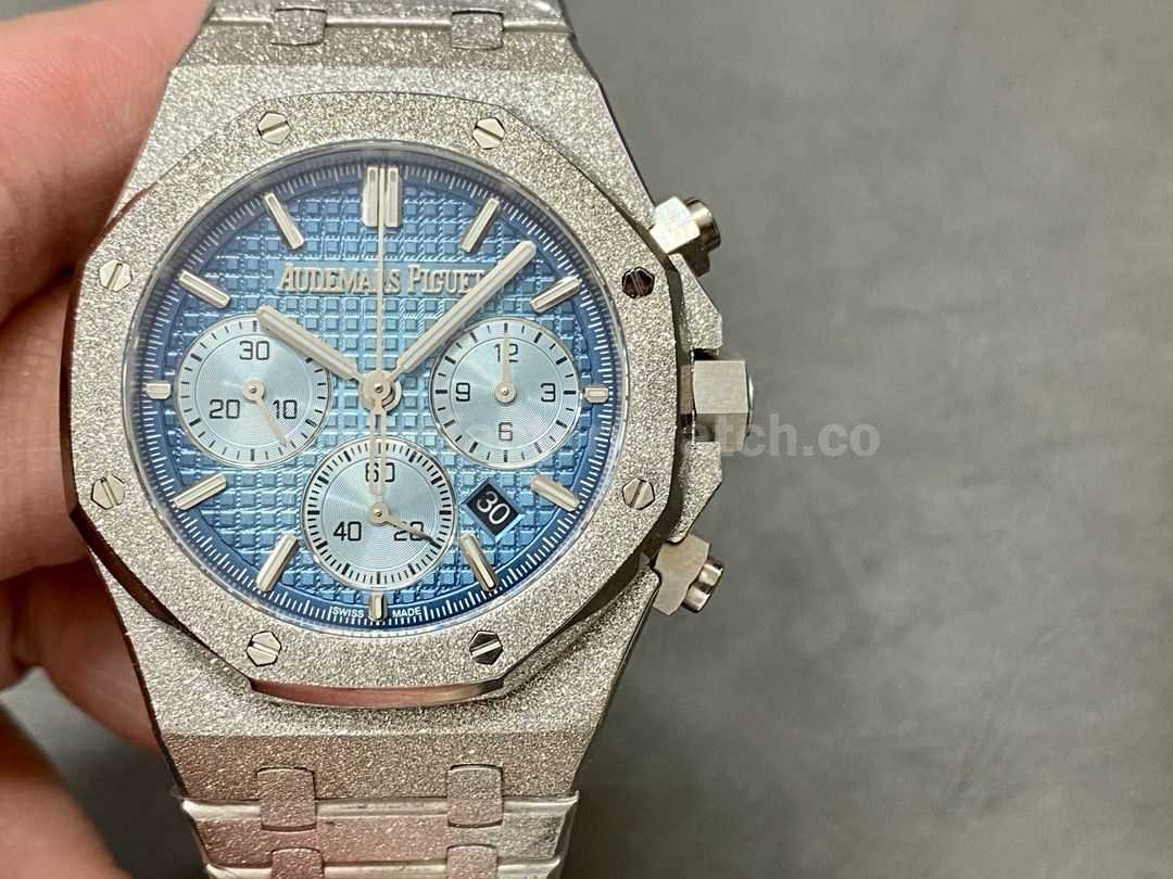 OMF Factory Frosted Audemars Piguet Royal Oak Chronograph 26240BC.GG.1324BC.02 (5)