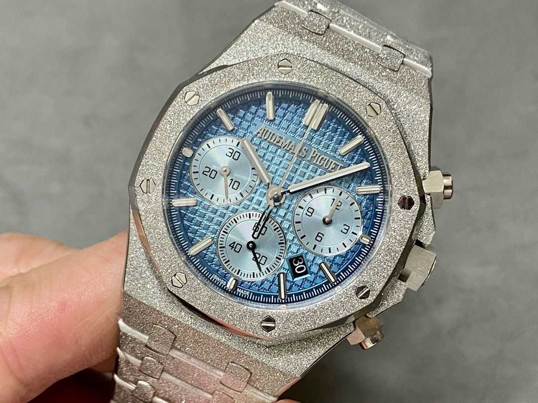 OMF Factory Frosted Audemars Piguet Royal Oak Chronograph 26240BC.GG.1324BC.02 (8)