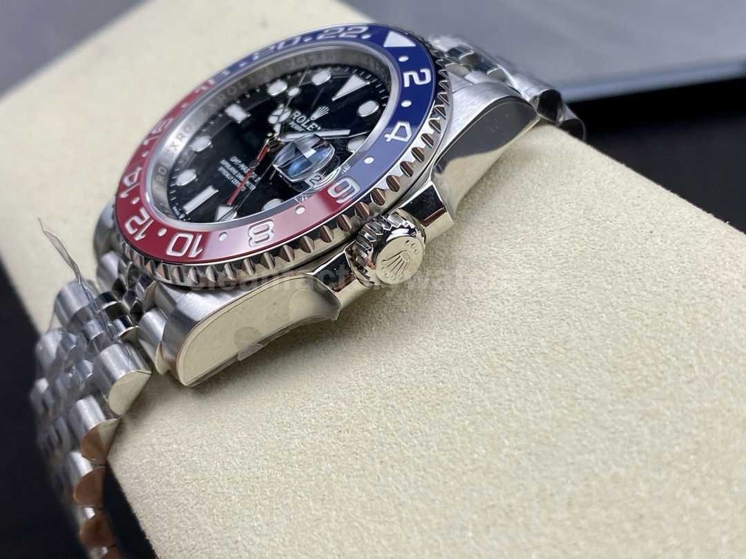 OW Factory Rolex Pepsi GMT Master II 126710BLRO 0001 40mm Full Steel Black Dial Jubilee (8)