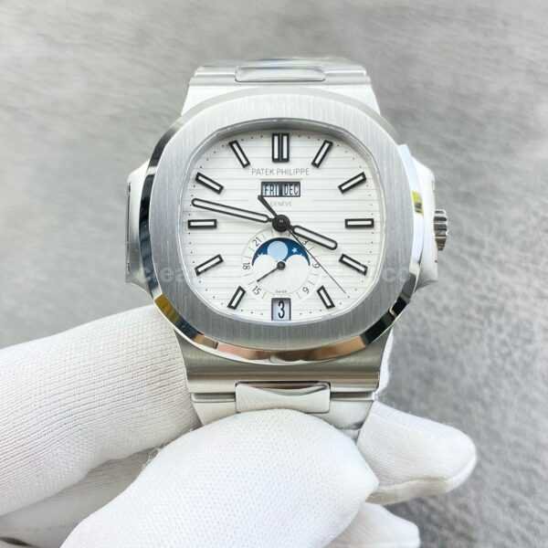 PPF Factory Patek Philippe Nautilus 5726/1A-001 40mm Full Steel White Dial
