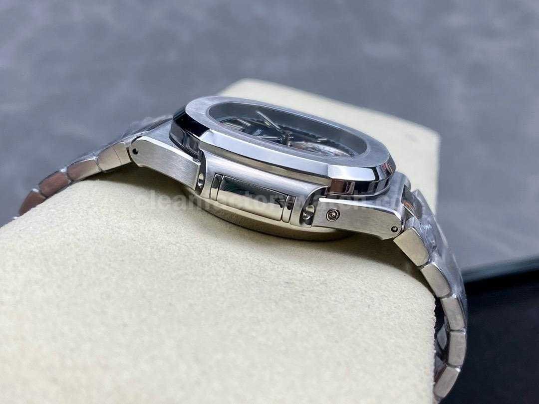 PPF Factory Patek Philippe Nautilus 5980 40.5mm Full Steel Light Blue Dial (2)