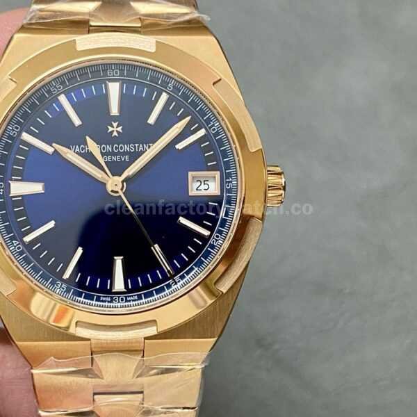 PPF Factory Vacheron Constantin Overseas 4500V/110R-B7051 41mm Full Rose Gold Blue Dial