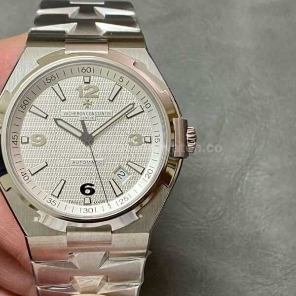 PPF Factory Vacheron Constantin Overseas 47040/B01A-9093 42mm Full Steel Arabic Numerals Silver Dial