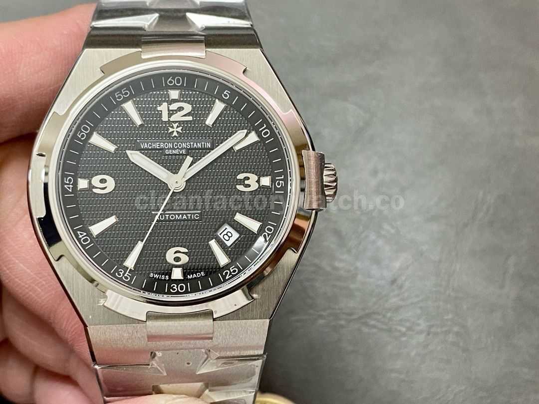 PPF Factory Vacheron Constantin Overseas 47040B01A 9094 42mm Full Steel Arabic Numerals Black Dial (1)