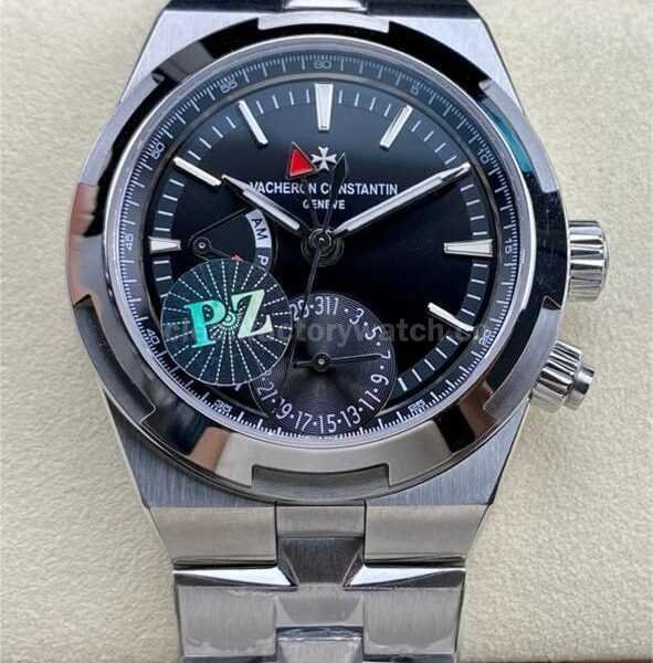 PZ Factory Vacheron Constantin Overseas Dual Time 7900V/110A-B546 41mm Full Steel Black Dial