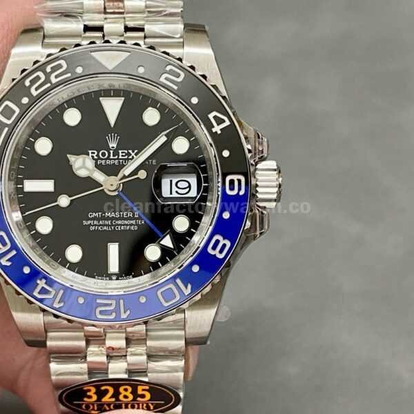 QF Factory Rolex Batgirl GMT-Master II 126710BLNR-0002 40mm Full 904L Black Dial Jubilee