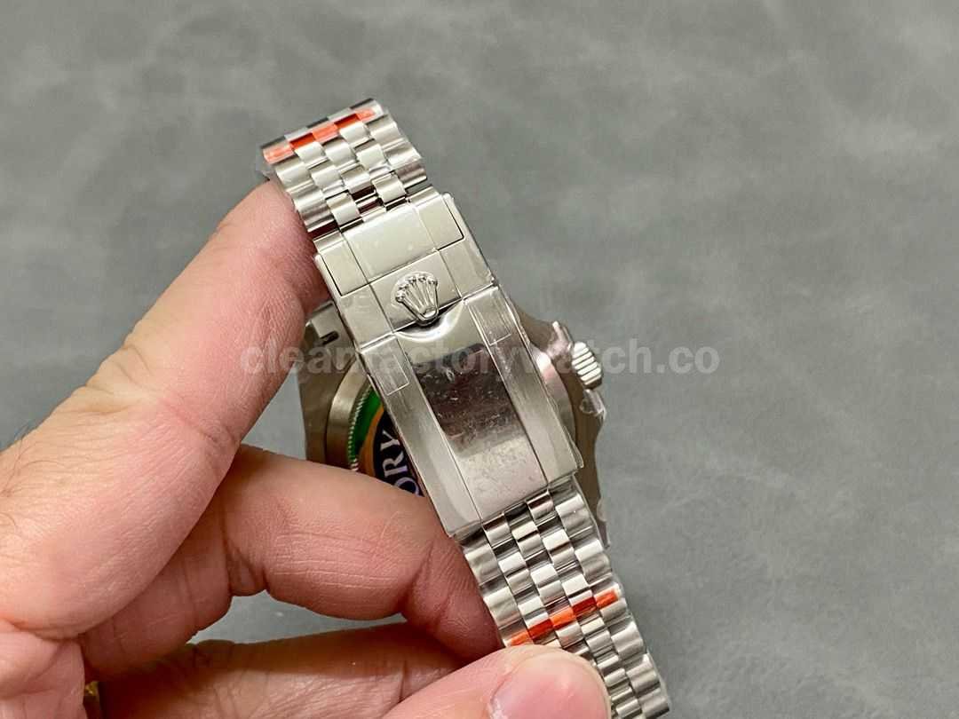 QF Factory Rolex Batman GMT Master II 126710BLNR 0002 40mm Full 904L Black Dial Jubilee (8)