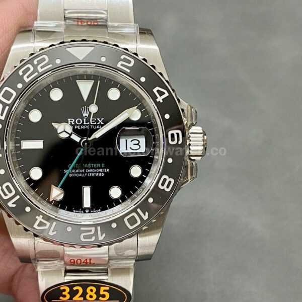QF Factory Rolex GMT-Master II 126710GRNR-0004 40mm Full 904L Black Dial