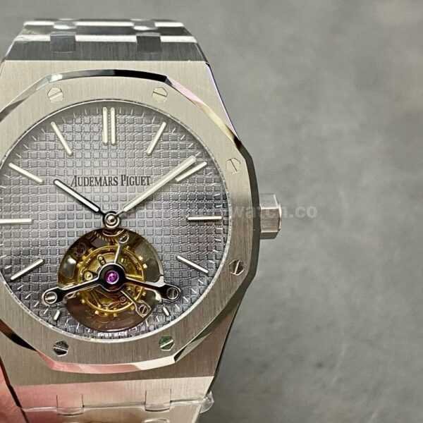 R8 Factory Audemars Piguet Royal Oak Tourbillon 26510PT.OO.1220PT.01 41mm Full Steel Grey Dial