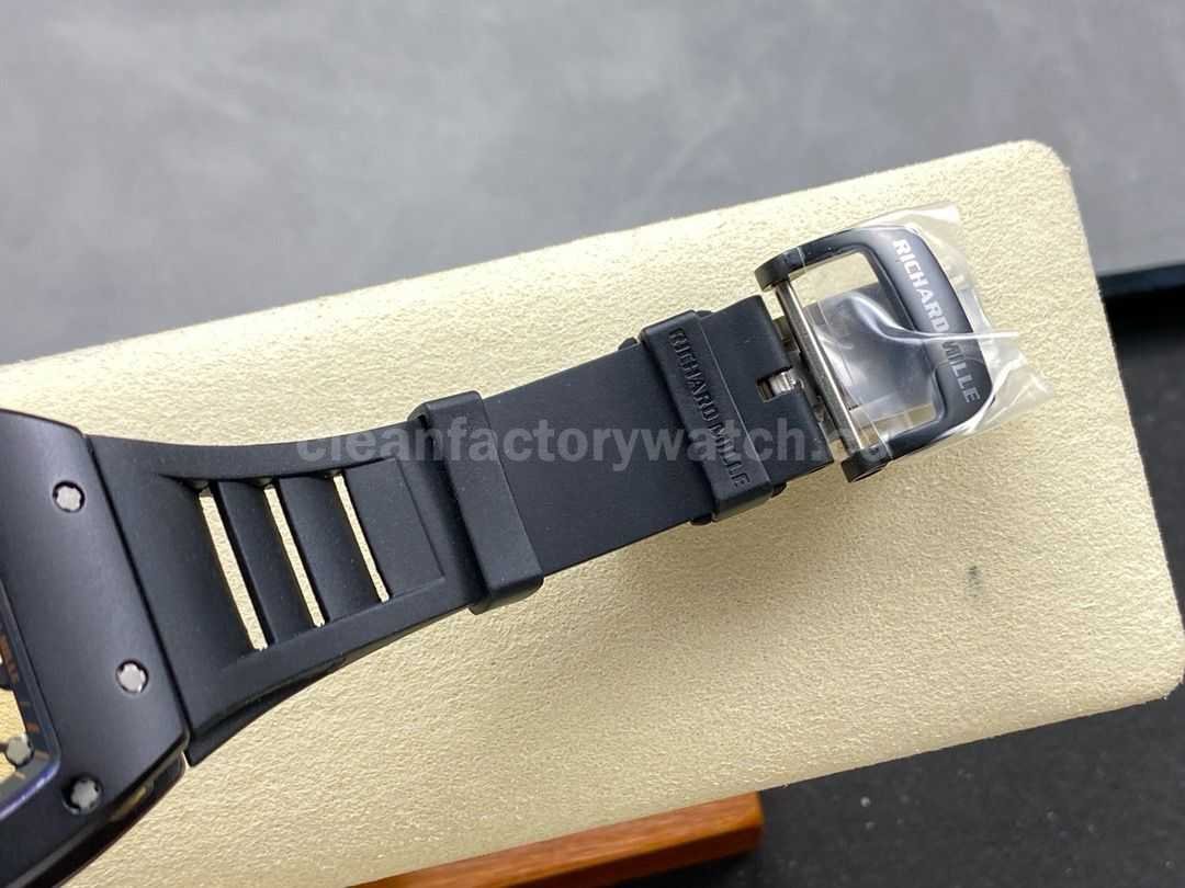 Sonic Factory Richard Mille RM035 40mm Titanium Rose Gold Rubber Strap Skeletonized Dial (6)