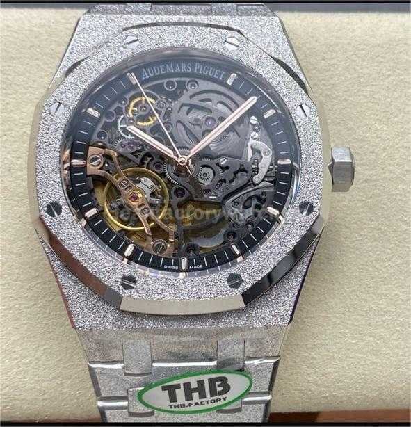 THB Factory Frosted Audemars Piguet Royal Oak 15407BC.GG.1224BC.01 41mm Full Steel Skel (6)