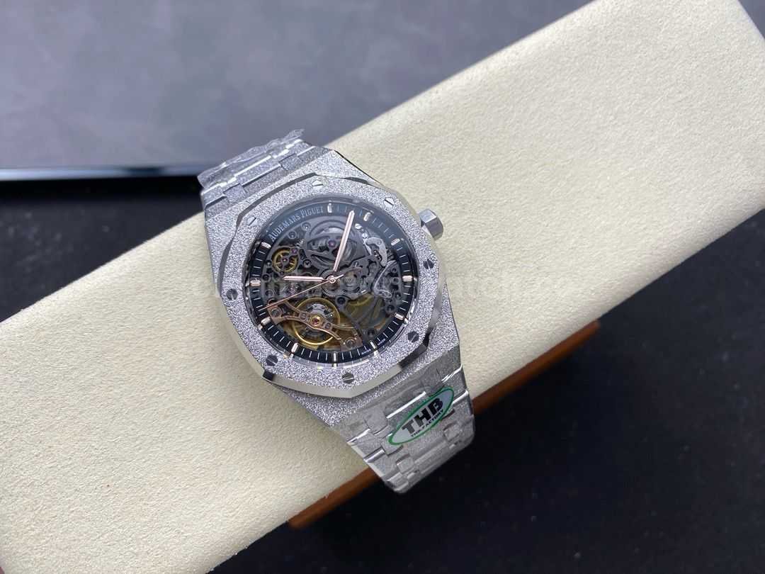 THB Factory Frosted Audemars Piguet Royal Oak 15407BC.GG.1224BC.01 41mm Full Steel Skelet (1)