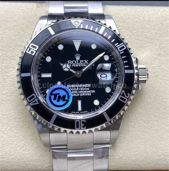 TM Factory Rolex Submariner Date 16610LN 40mm Full 904L Black Dial
