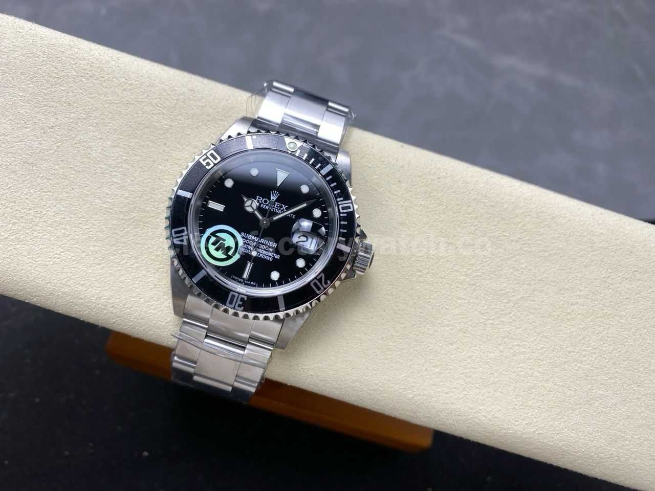 TM Factory Rolex Submariner Date 16610LN 40mm Full 904L Black Dial No Engraving (8)