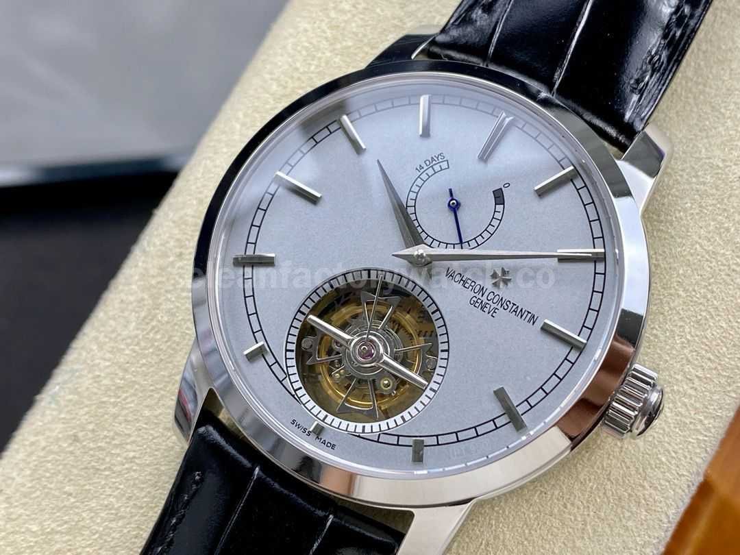 TUR Factory Vacheron Constantin Tourbillon Traditionnelle 89000000P 9843 42mm Steel (5)