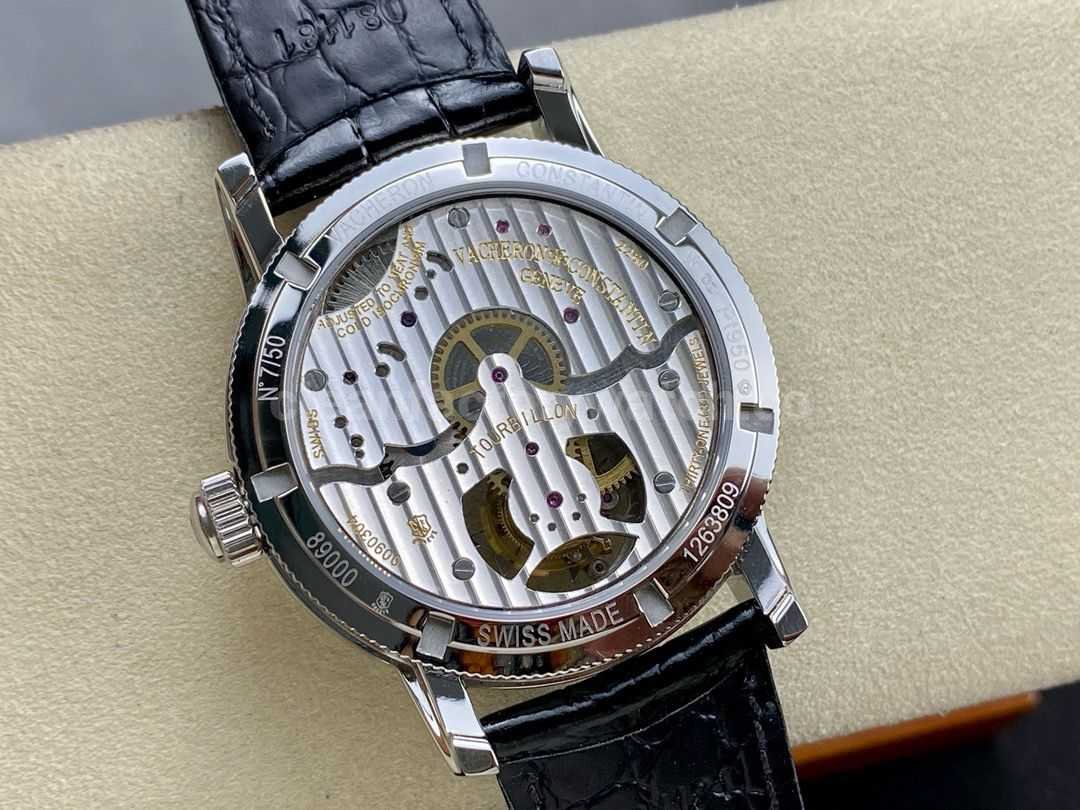 TUR Factory Vacheron Constantin Tourbillon Traditionnelle 89000000P 9843 42mm Steel Le (1)