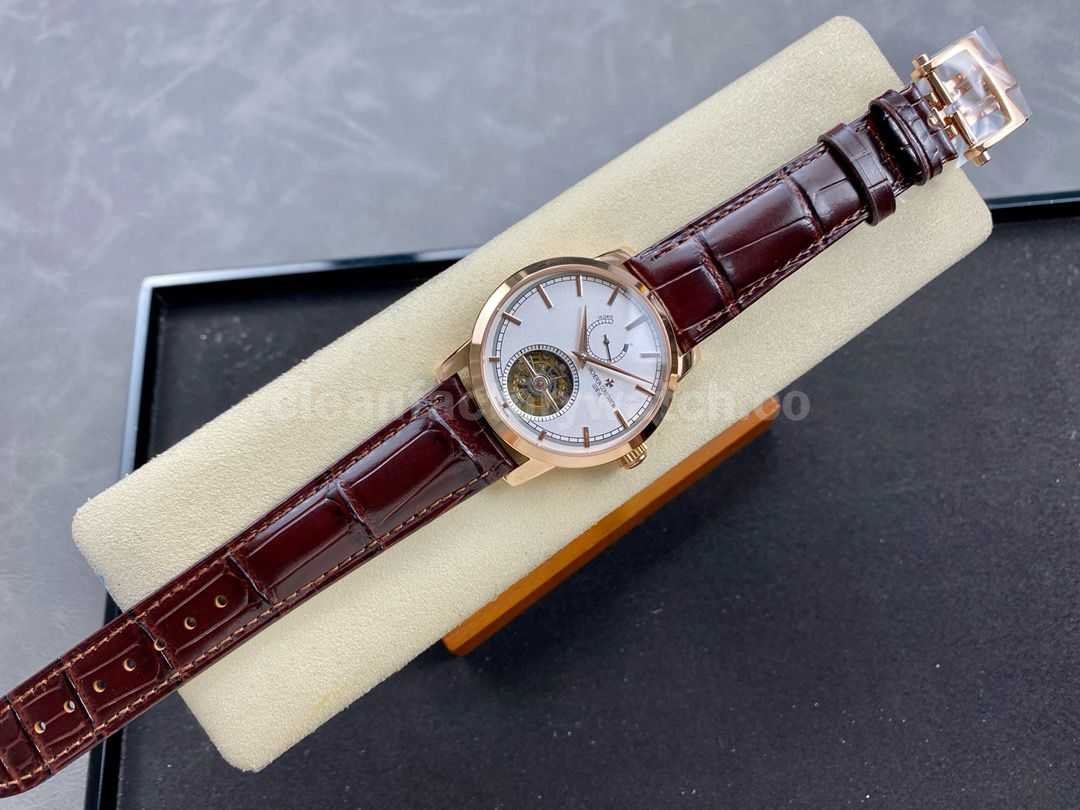 TUR Factory Vacheron Constantin Tourbillon Traditionnelle 89000000R 9655 42mm Ro