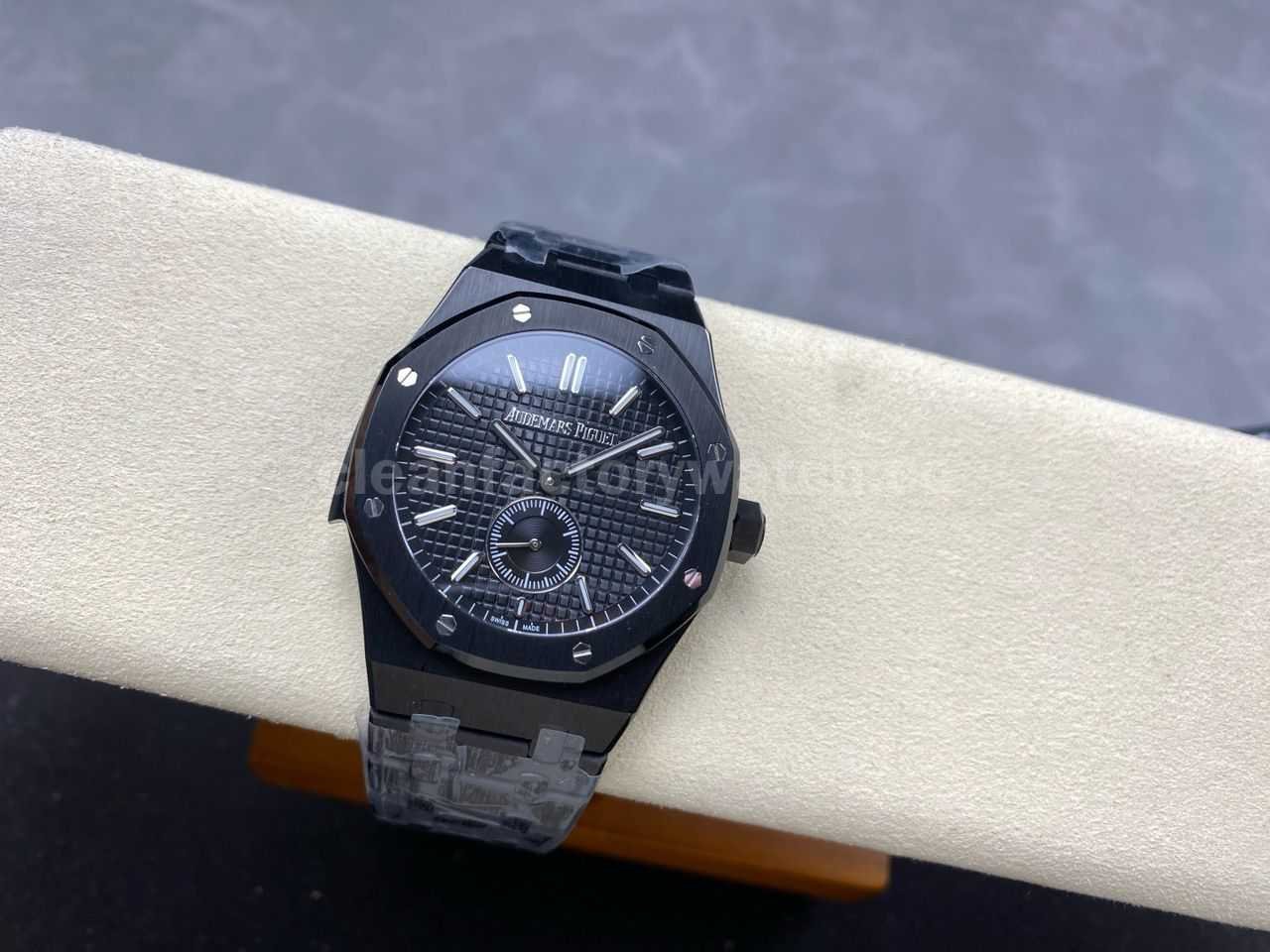 TW Factory Audemars Piguet Royal Oak 26591CE.OO.D002CA.01 42mm Full PVD Black Dial (1)