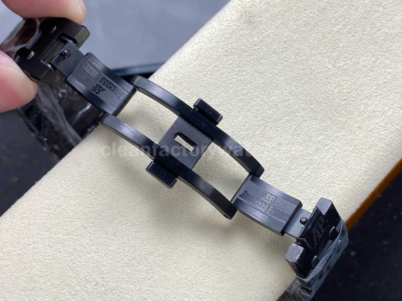 TW Factory Audemars Piguet Royal Oak 26591CE.OO.D002CA.01 42mm Full PVD Black Dial (10)