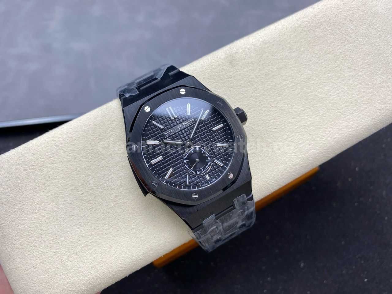 TW Factory Audemars Piguet Royal Oak 26591CE.OO.D002CA.01 42mm Full PVD Black Dial (3)