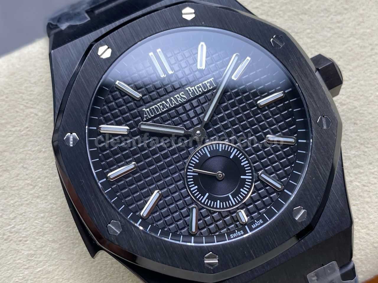 TW Factory Audemars Piguet Royal Oak 26591CE.OO.D002CA.01 42mm Full PVD Black Dial (5)