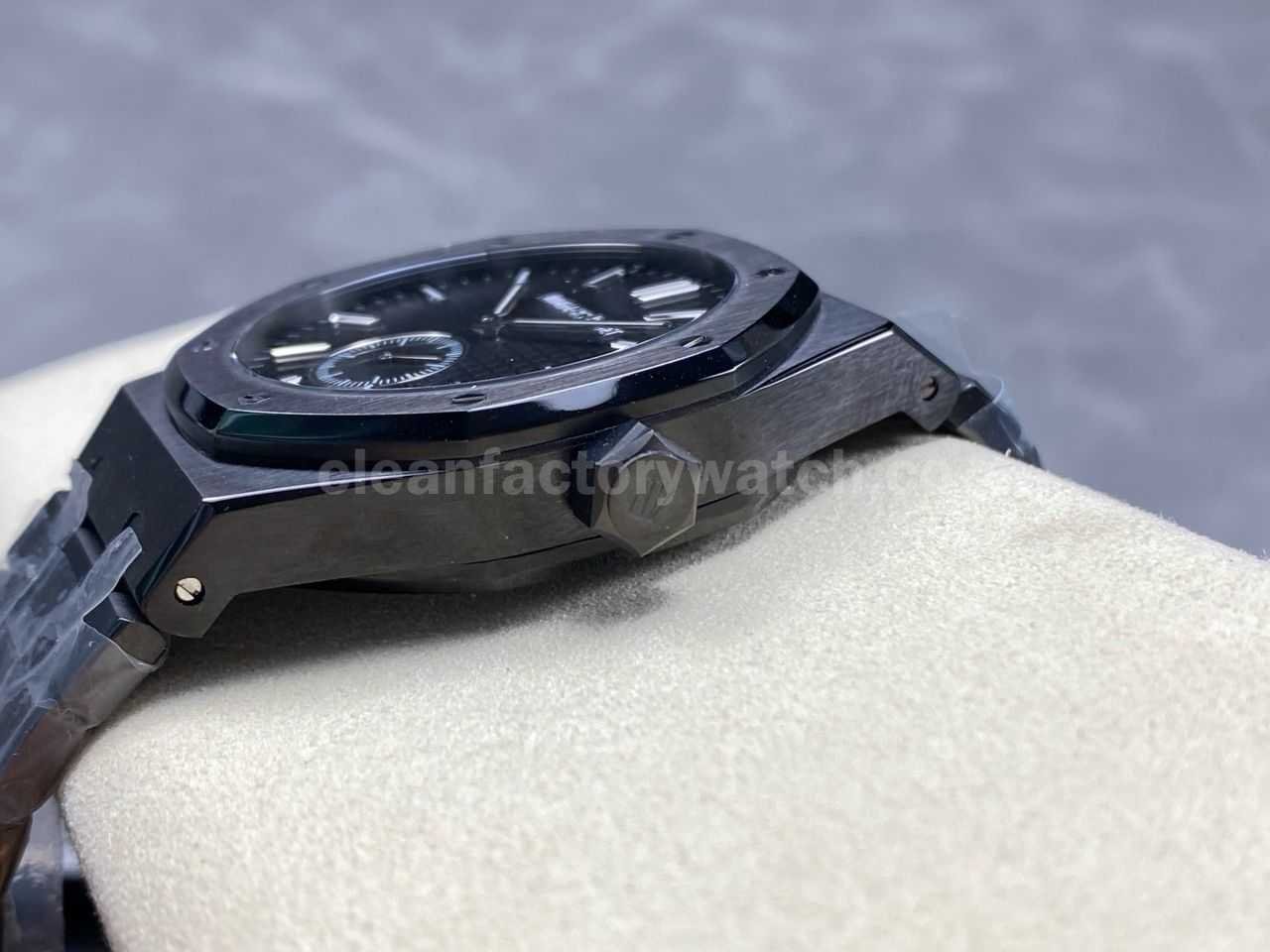 TW Factory Audemars Piguet Royal Oak 26591CE.OO.D002CA.01 42mm Full PVD Black Dial (7)