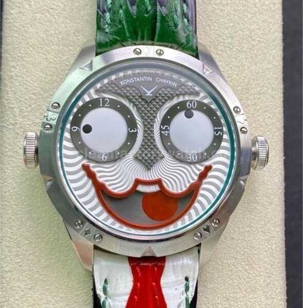 TW Factory Konstantin Chaykin Joker 42mm Steel Leather Strap Joker Face Dial