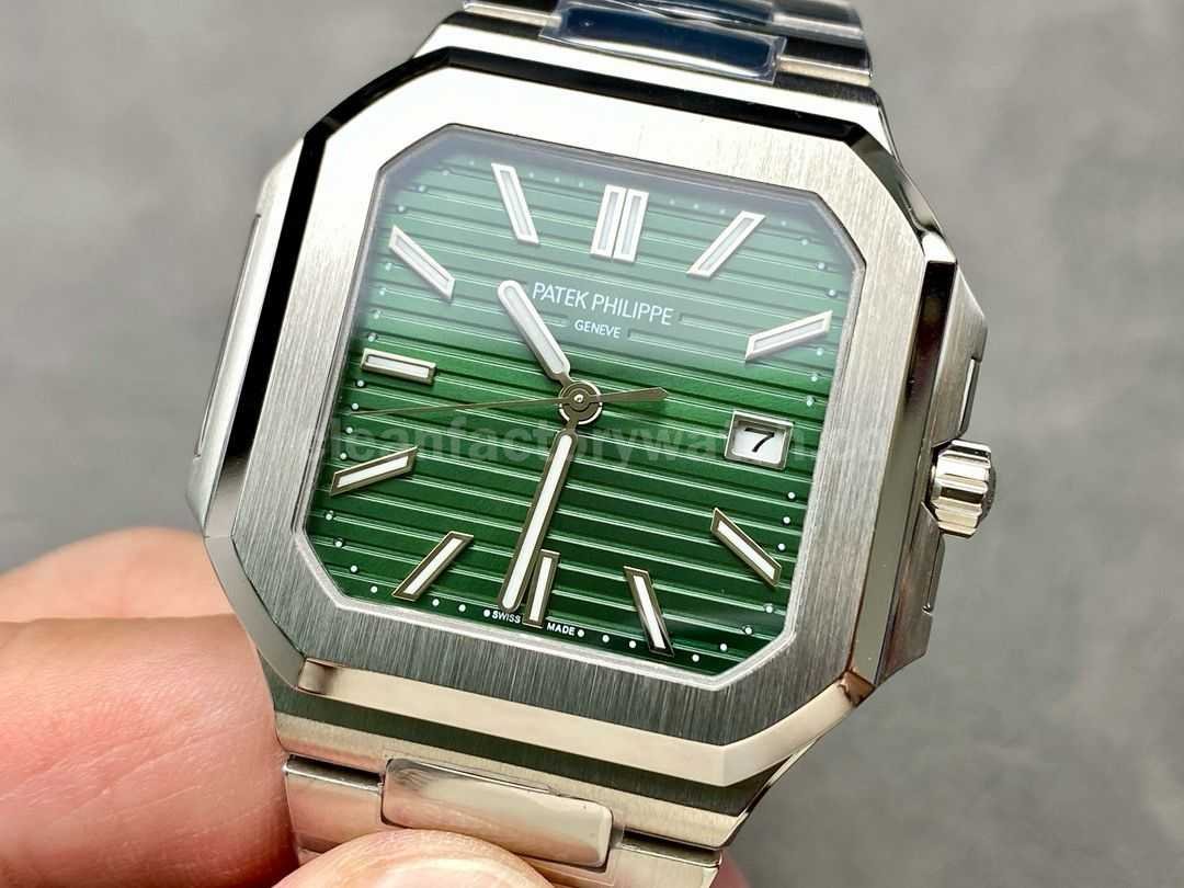 TW Factory Patek Philippe Cubitus 58211A 45mm Full Steel Green Dial (5)