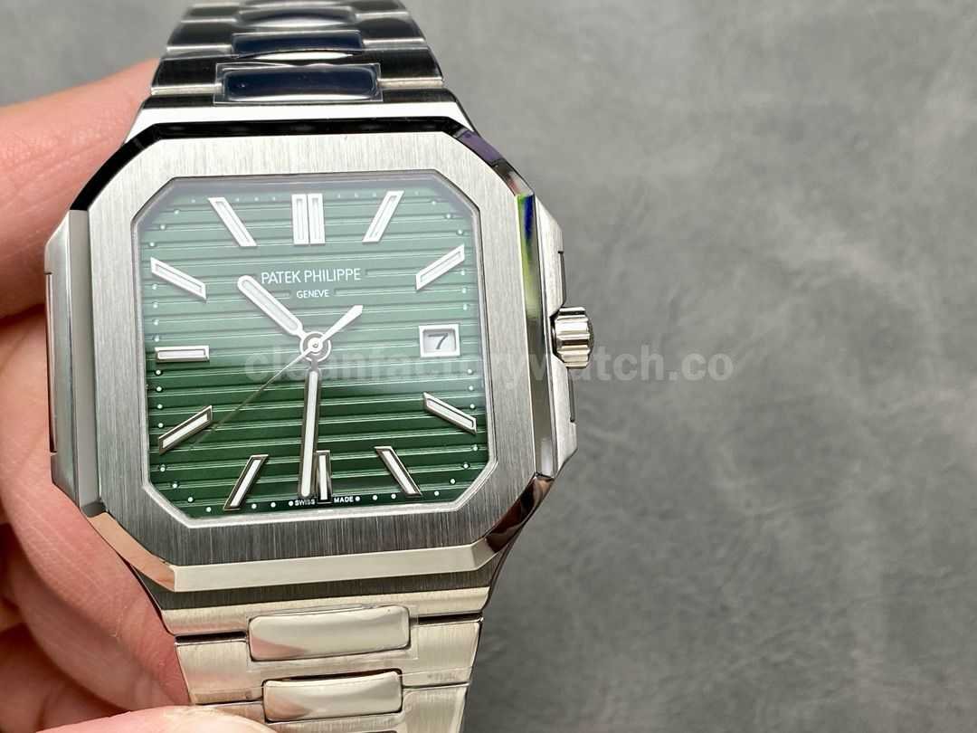 TW Factory Patek Philippe Cubitus 58211A 45mm Full Steel Green Dial (8)