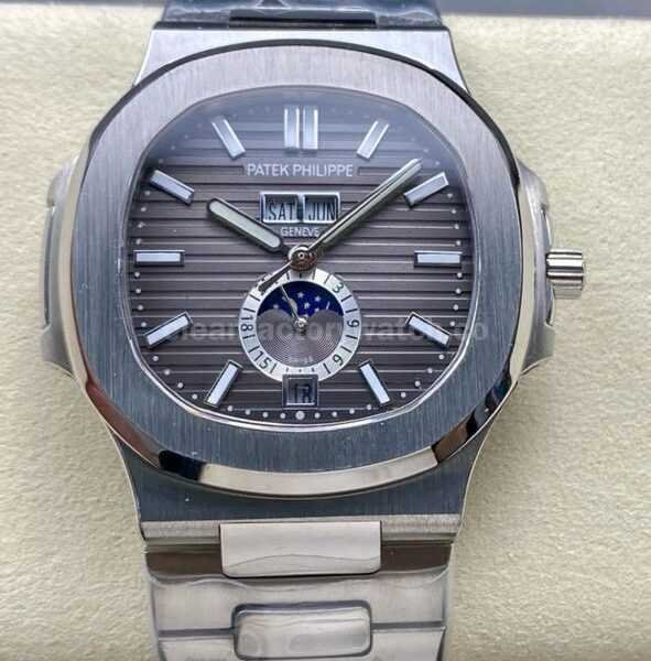 TW Factory Patek Philippe Nautilus 5726/1A-001 40mm Full Steel Gradient Grey Dial