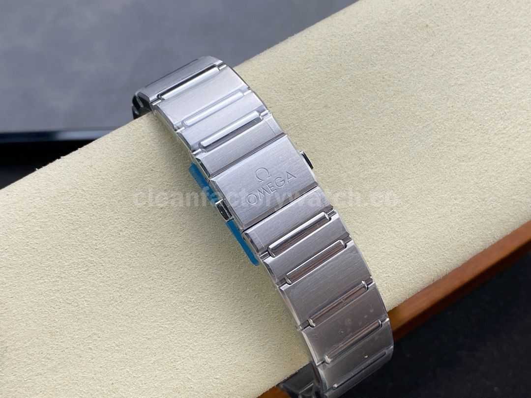 V+ Factory Omega Constellation 131.30.41.21.99.002 41mm Green Ceramic Bezel Full Steel Meteorites Gr (7)