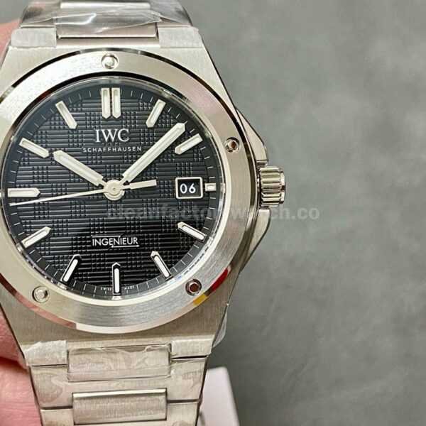 V7 Factory IWC Ingenieur Automatic IW328901 40mm Full Steel Black Dial