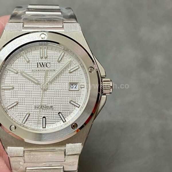 V7 Factory IWC Ingenieur Automatic IW328902 40mm Full Steel Silver Dial