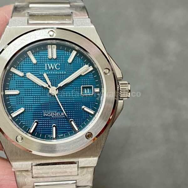 V7 Factory IWC Ingenieur Automatic IW328903 40mm Full Steel Blue Dial